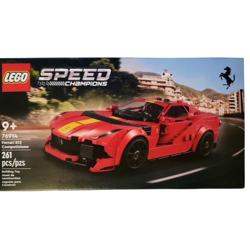 LEGO Speed Champions 76914 Ferrari 812 Competizione New In Sealed Box Retired